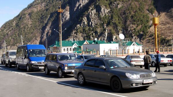 Автомобильный пункт пропуска Верхний Ларс открылся на грузино-российской границе - Sputnik Армения