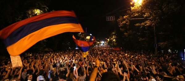 Акция протеста в Ереване - Sputnik Армения