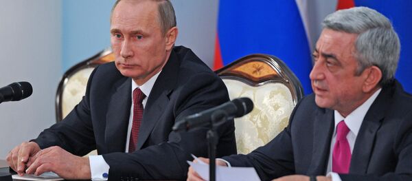 Государственный визит В.Путина в Армению Государственный визит В.Путина в Армению - Sputnik Արմենիա
