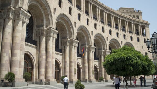 Старое здание Министерства иностранных дел Армении. - Sputnik Армения