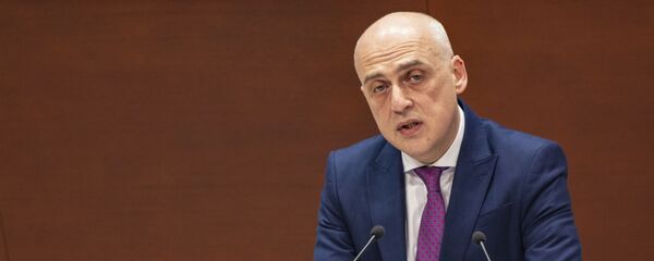 Министр иностранных дел Грузии Давид Залкалиани выступает на заседании зимней сессии ПАСЕ (27 января 2020). Страсбург Министр иностранных дел Грузии Давид Залкалиани выступает на заседании зимней сессии ПАСЕ (27 января 2020). Страсбург - Sputnik Армения