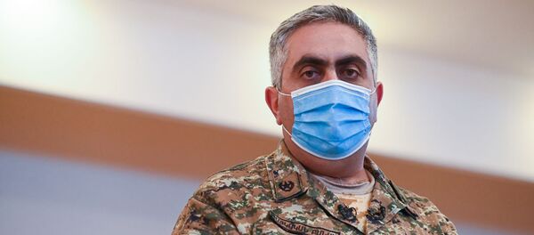 Брифинг с участием Арцруна Ованнисяна по теме ситуации на армяно-азербайджанской границе (14 июля 2020). Иджеван - Sputnik Արմենիա
