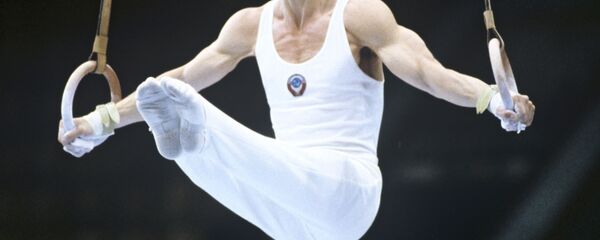Абсолютный чемпион СССР 1979 года по спортивной гимнастике, олимпийский чемпион 1980 года в командном первенстве Эдуард Азарян Абсолютный чемпион СССР 1979 года по спортивной гимнастике, олимпийский чемпион 1980 года в командном первенстве Эдуард Азарян - Sputnik Արմենիա