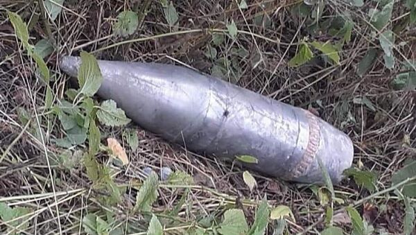 Невзорвавшийся снаряд в Тавуше - Sputnik Արմենիա