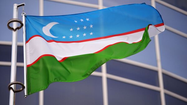 Государственный флаг Узбекистана - Sputnik Արմենիա