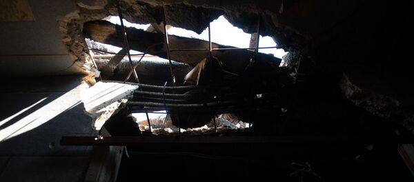 Обстрелянный дом в селе Айгепар, Тавуш - Sputnik Армения