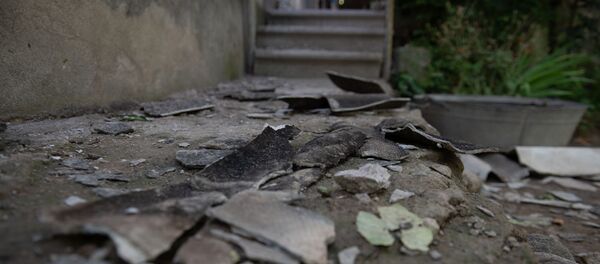 Обстрелянный дом в селе Айгепар, Тавуш - Sputnik Արմենիա