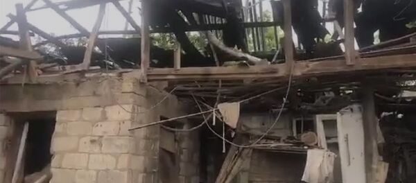 Ադրբեջանական հրետակոծությունից վնասվել է Չինարի գյուղի հացի փուռը և հարակից տունը: Ադրբեջանական հրետակոծությունից վնասվել է Չինարի գյուղի հացի փուռը և հարակից տունը: - Sputnik Արմենիա