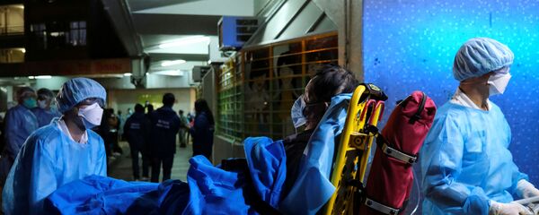 Госпитализация больного с коронавирусом - Sputnik Армения