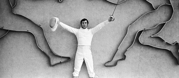 Олимпийский чемпион 1976 года, чемпион СССР фехтовальщик Виктор Кровопусков. - Sputnik Армения