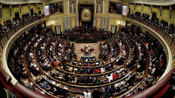 Законодатели собираются на открытие сессии нового парламента Испании (21 мая 2019). Мадрид - Sputnik Արմենիա