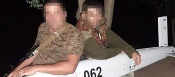 Захваченный азербайджанский беспилотник - Sputnik Արմենիա