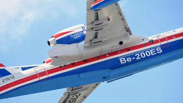 Российский самолёт-амфибия Бе-200ЧС - Sputnik Армения