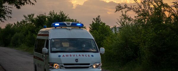 Карета скорой помощи в Арарате - Sputnik Արմենիա