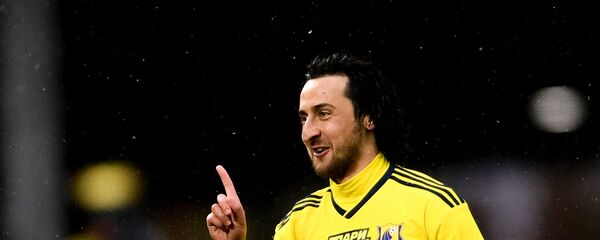 Игрок Ростова Хорен Байрамян в матче 12-го тура чемпионата России по футболу среди клубов Премьер-лиги против ПФК ЦСКА (6 октября 2019). Москвa - Sputnik Армения