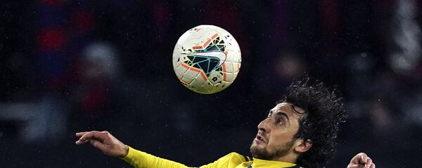 Игрок Ростова Хорен Байрамян в матче 12-го тура чемпионата России по футболу среди клубов Премьер-лиги против ПФК ЦСКА (6 октября 2019). Москвa - Sputnik Армения