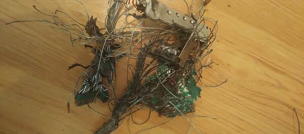 Обломки беспилотника Обломки беспилотника - Sputnik Արմենիա