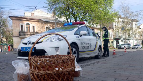 Автомобиль полиции  - Sputnik Армения