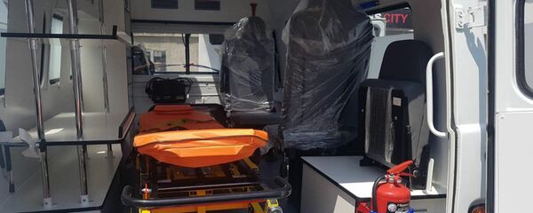 Новые автомобили УАЗ скорой помощи для областей Армении - Sputnik Արմենիա