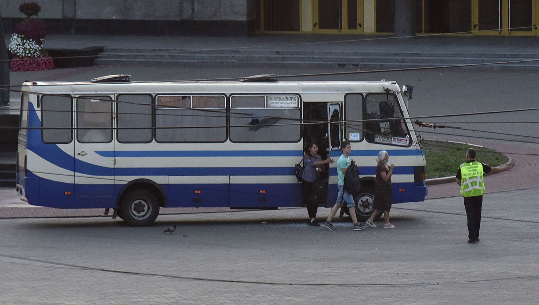 Автобус захвачен. Автобусы Украины