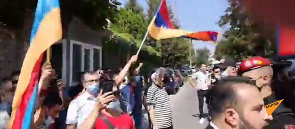 Стычка между армянами и азербайджанцами в Кишиневе - Sputnik Армения