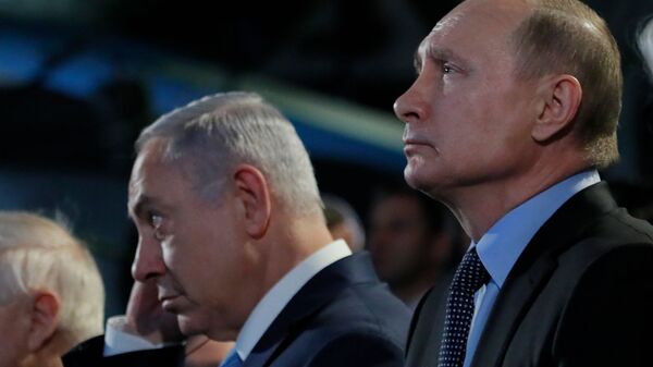 Իսրայելի վարչապետ Բենյամին Նեթանյահուն և Ռուսաստանի նախագահ Վլադիմիր Պուտինը - Sputnik Արմենիա