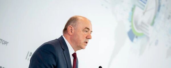 Министр Евразийской экономической комиссии Виктор Назаренко на форуме-выставке Точные измерения - основа качества и безопасности (16 мая 2019). Москвa - Sputnik Армения