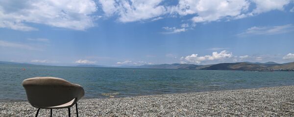 Пляж на озере Севан - Sputnik Արմենիա