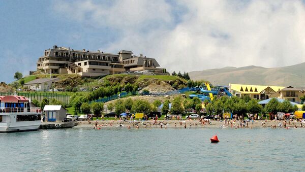 Гостиничный комплекс и аквапарк Арснакар, Севан - Sputnik Армения