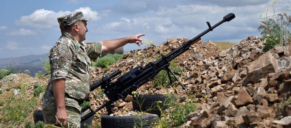 Проверки на позиции одной из воинских частей Армении - Sputnik Армения