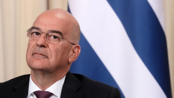 Министр иностранных дел Греции Никос Дендиас - Sputnik Արմենիա