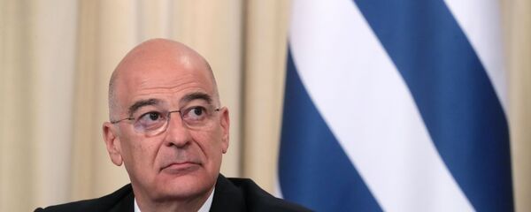Министр иностранных дел Греции Никос Дендиас - Sputnik Армения