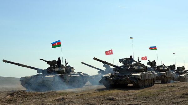Турецко-азербайджанские совместные тактические учения (май 2017). - Sputnik Արմենիա