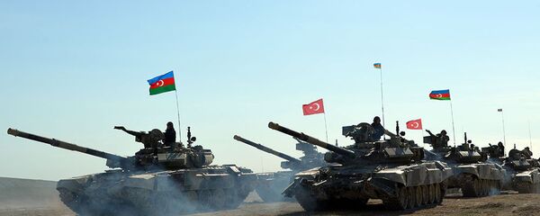Турецко-азербайджанские совместные тактические учения (май 2017). Турецко-азербайджанские совместные тактические учения (май 2017). - Sputnik Արմենիա