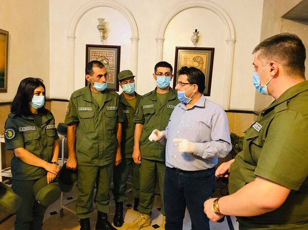 Армянские саперы разминировали еще 20 тысяч квадратных метров в Сирии Армянские саперы разминировали еще 20 тысяч квадратных метров в Сирии - Sputnik Армения