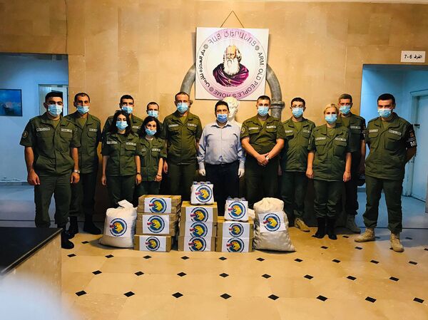 Армянские саперы разминировали еще 20 тысяч квадратных метров в Сирии Армянские саперы разминировали еще 20 тысяч квадратных метров в Сирии - Sputnik Армения