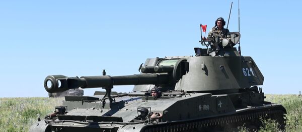 Самоходная артиллерийская установка 2СЗМ Акация - Sputnik Արմենիա