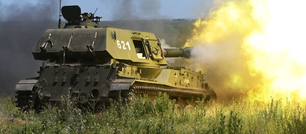 Самоходная артиллерийская установка 2СЗМ Акация - Sputnik Արմենիա