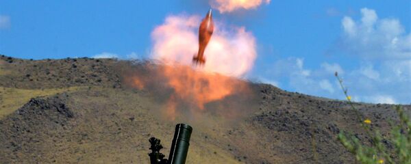 Снаряды для миномета армянского производства на испытаниях - Sputnik Армения