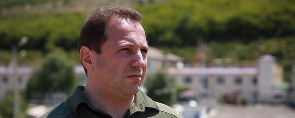 Кадр из видео-интервью министра обороны Армении Давида Тонояна - Sputnik Армения