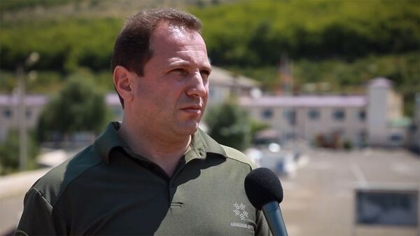 Кадр из видео-интервью министра обороны Армении Давида Тонояна - Sputnik Արմենիա