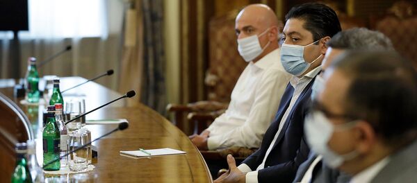 Премьер-министр Никол Пашинян встретился с представителями ресторанного бизнеса страны (31 июля 2020). Еревaн - Sputnik Армения