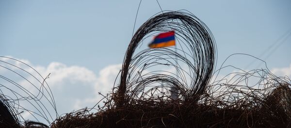 Завод по переработке использованных покрышек (31 июля 2020). Абовян - Sputnik Армения