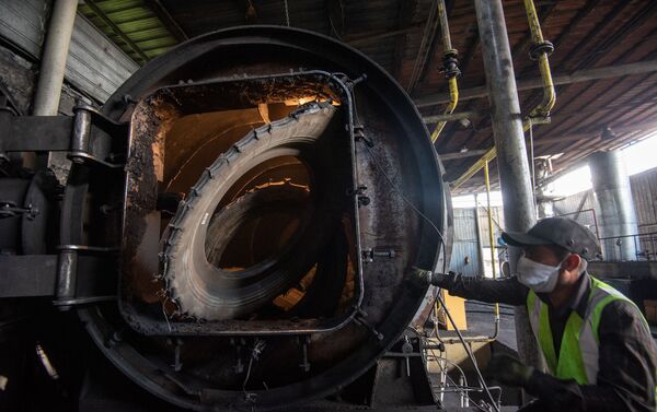 Անվադողերի վերամշակման գործարան, Աբովյան - Sputnik Արմենիա