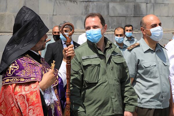 Ուժ և հավատ. Ռազմական համալսարանում բացվել է Սուրբ Մեսրոպ Մաշտոց եկեղեցին Ուժ և հավատ. Ռազմական համալսարանում բացվել է Սուրբ Մեսրոպ Մաշտոց եկեղեցին - Sputnik Արմենիա