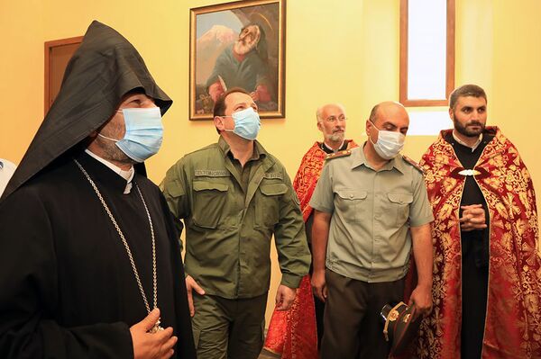 Ուժ և հավատ. Ռազմական համալսարանում բացվել է Սուրբ Մեսրոպ Մաշտոց եկեղեցին Ուժ և հավատ. Ռազմական համալսարանում բացվել է Սուրբ Մեսրոպ Մաշտոց եկեղեցին - Sputnik Արմենիա