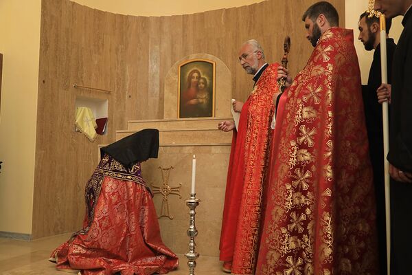 Ուժ և հավատ. Ռազմական համալսարանում բացվել է Սուրբ Մեսրոպ Մաշտոց եկեղեցին Ուժ և հավատ. Ռազմական համալսարանում բացվել է Սուրբ Մեսրոպ Մաշտոց եկեղեցին - Sputnik Արմենիա