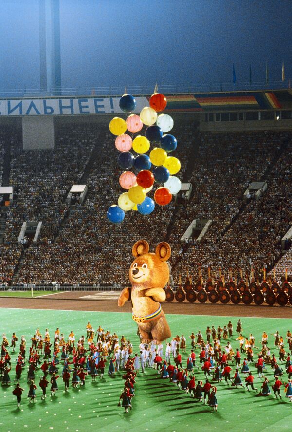 Торжественное закрытие XXII летних Олимпийских игр 1980 - Sputnik Армения
