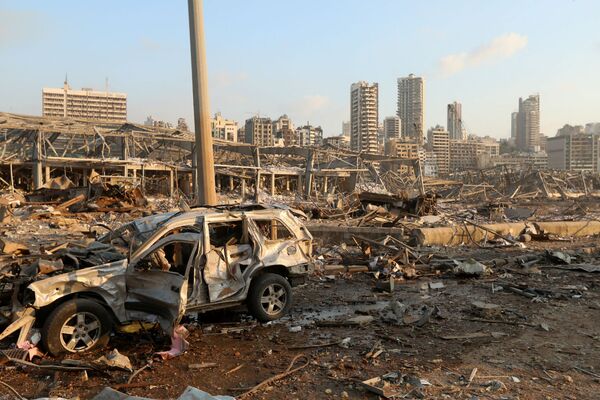 Разрушения после взрыва в Бейруте (4 августа 2020). Ливан - Sputnik Армения
