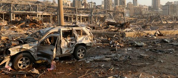 Разрушения после взрыва в Бейруте (4 августа 2020). Ливан Разрушения после взрыва в Бейруте (4 августа 2020). Ливан - Sputnik Արմենիա